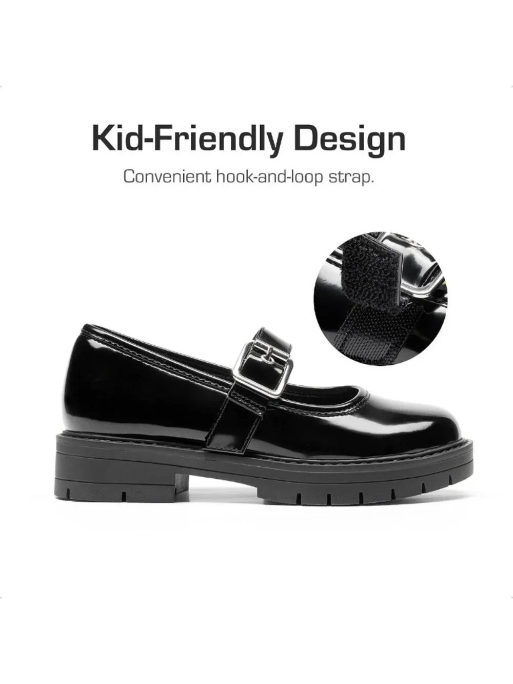 Stylish Girls Mary Jane School Uniform Shoes - Comfortable & Versatile Footwear